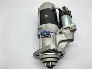 อะไหล่รถขุด S6D125 24V 7.5 กิโลวัตต์ 12T มอเตอร์สตาร์ทเครื่องยนต์ดีเซล 600-813-6632 600-813-6630 600-813-6631 - Product Image 2
