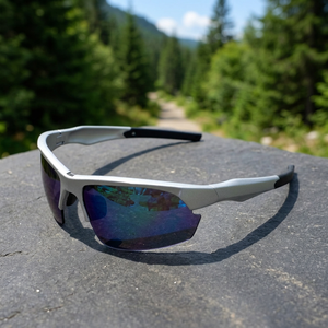 RW RWT047 Professional Polarized Sports Custom Logo Men's Sunglasses PC Frame Outdoor Promotional Customizable Color - Product Image 2