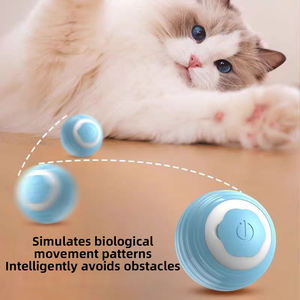 Toptan fabrika akıllı Pet interaktif oyuncak çevre dostu küçük lazer Golf topu kediler ve köpekler için - Product Image 3