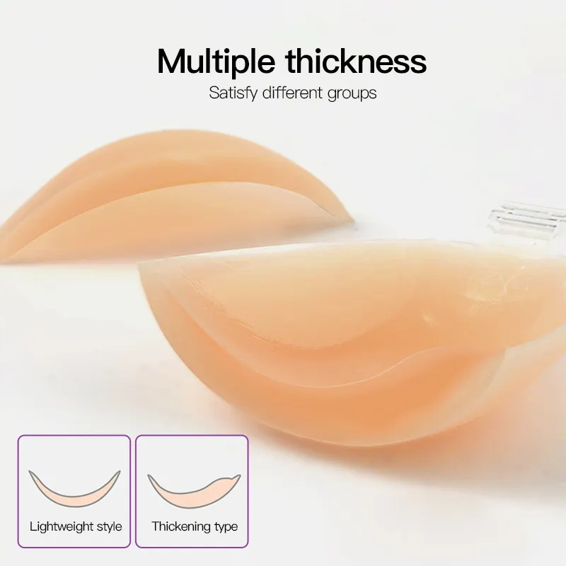 Hot Sale Adhesive Invisible Push Up Strapless Bra Women Hot Sexy Bikini Silicone Bra