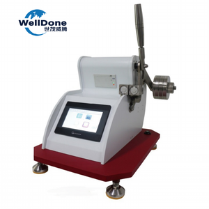 Probador de desgarro de péndulo <span class=keywords><strong>digital</strong></span> WellDone para no tejidos y pañales | ASTM D1424/GB 3917,1 | 0.1% de precisión - Product Image 2