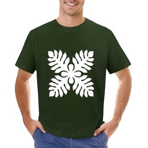 MOQ=1, T-shirt pour <span class=keywords><strong>homme</strong></span> en coton 100% de qualité supérieure à manches courtes avec impression <span class=keywords><strong>sur</strong></span> le devant, design de courtepointe hawaïenne, personnalisation directe d'usine, taille plus - Product Image 1