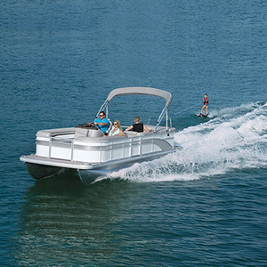 เรืออลูมิเนียมสำหรับจัดปาร์ตี้ เรือแพสำหรับพักผ่อนหย่อนใจ - Product Image 1