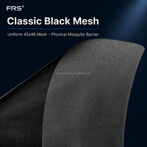 Moustiquaire en maille fine durable, résistante aux UV et argentée, pour fenêtres, portes et protection extérieure - Product Image 4