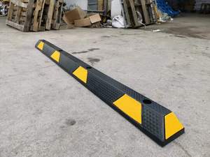 Butées de stationnement en caoutchouc pour <span class=keywords><strong>garage</strong></span>, sécurité de stationnement, avec bande réfléchissante, 1830 - Product Image 6
