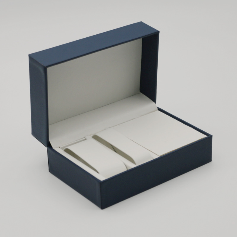 Blue pu leather five-piece set 16.5 10.8 7.2cm