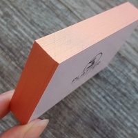 Biglietti da Visita Personalizzati con Bordo Colorato, Carta 20pt, Stampa a Colori
