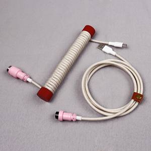 संरक्षण रॉड कूल्ड यूएसबी प्रकार सी केबल वजन रॉड रील स्टिक केबल आयोजक यांत्रिक कूल्ड कीबोर्ड केबल - Product Image 6