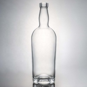 Botella de Licor de Cristal con Corcho, Forma Redonda, 700ml 750ml, Vodka, Ginebra, Whisky, Buen Precio - Product Image 3
