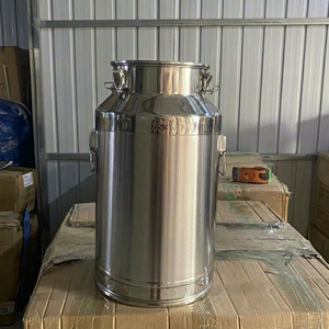 Bidon à lait en acier inoxydable FSB22 709, 20 kg et plus, seau de stockage durable pour usage en ferme laitière - Product Image 1
