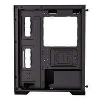 Boîtier de jeu AntarcChill avec panneaux latéraux à vision complète en verre trempé, boîtiers d'ordinateur de taille moyenne, boîtiers Micro ATX pour PC