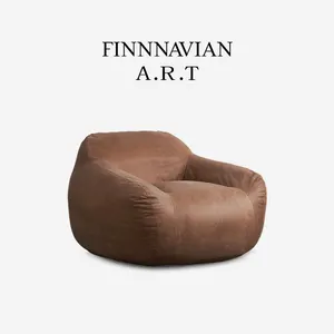 FINNNAVIANART Quality Supplier Comfortable Lazy Chair Rocking Lazy Sofa Nordic Leisure Rocking Chair