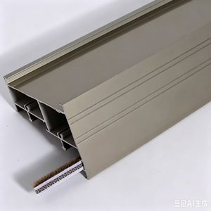 Guarnizione a Spazzola in Lana 9x5mm Autoadesiva Insonorizzante Anticorrosione per Finestre Scorrevoli in Alluminio, Striscia Sigillante per Casa - Product Image 4