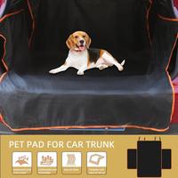 Housse de siège auto pour chien du fabricant, imperméable, matelassée losanges, avec passepoil jaune, type hamac, sangle appui-tête, rabat latéral, pour siège arrière universel