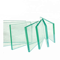 Customized High Temperature Resistant Borosilicate Tempered Glass for Industrial Curtain Wall Oven Microwave Door
