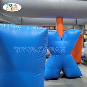 Arena de Paintball Inflable, Campo de Tiro Portátil de PVC con Búnkeres para Actividades de Team Building y Eventos al Aire Libre - Product Image 6