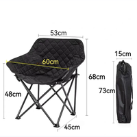 Chaise de plage extérieure en aluminium portable 2026 pliable et pour le camping, la salle de sport ou l'extérieur