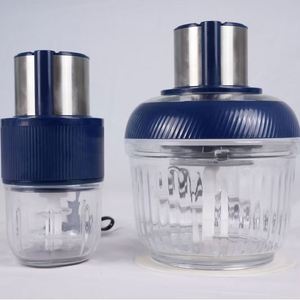 เครื่องบดเนื้อแบบใหม่ 3 ลิตร เครื่องผสมอาหารไฟฟ้าในครัวเรือน เครื่องบดสับแบบพกพา เครื่องปั่นผักสำหรับใช้ในบ้าน - Product Image 1