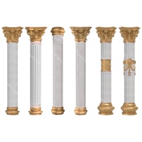 Offres spéciales Moules à piliers ronds en béton Colonne en plastique pour la décoration de bâtiments Colonne ronde romaine Coffrage Colonne en pierre
