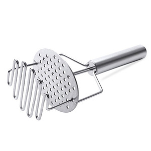 Écrase-pommes manuel en acier inoxydable double couche avec ressort pour écraser les <span class=keywords><strong>fruits</strong></span> <span class=keywords><strong>et</strong></span> <span class=keywords><strong>légumes</strong></span> - Product Image 2