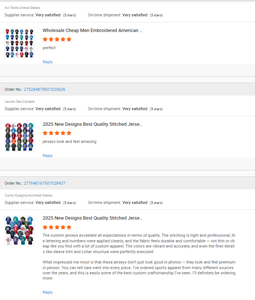 Chất lượng tốt nhất áo bóng đá mỹ cho nam giới đồng phục bóng đá mỹ #8 Pit TS #5 londdn #9 ridder # 7robinson - Product Image 3