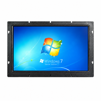 Komputer Panel Industri OEM Manufacturer HMI PoE, Panel PC Industri dengan Layar Sentuh Kapasitif 10 Titik, Windows 10/11, Prosesor I3/I5/I7