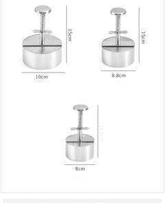 <span class=keywords><strong>Presse</strong></span> à viande pour <span class=keywords><strong>hamburger</strong></span> en acier inoxydable <span class=keywords><strong>Presse</strong></span> à gâteau ronde Moule à viande pour boulettes de viande - Product Image 6