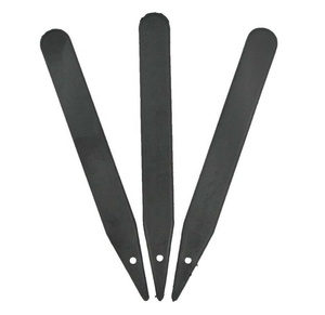Étiquettes de plantes de jardin droites en plastique, étiquettes blanches, étiquettes de graines de jardin, marqueurs de plateau de Pot, serre avec <span class=keywords><strong>crayon</strong></span> 50 pièces - Product Image 1