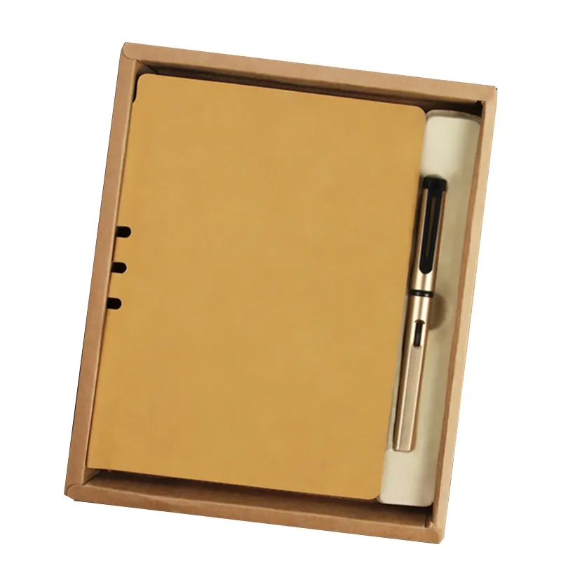 Дешевая цветная ручка для ноутбука, Подарочная коробка для бизнеса, набор для ежедневного гола, цифровой планировщик