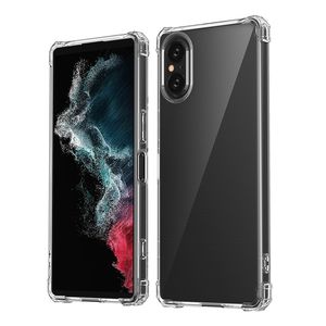 Pour <span class=keywords><strong>Xperia</strong></span> 5 V Clear Case, New <span class=keywords><strong>2023</strong></span> Shock-Absorption Renforcé Corner Flexible Soft TPU Cover Phone Case Pour <span class=keywords><strong>Sony</strong></span> <span class=keywords><strong>Xperia</strong></span> 5 V - Product Image 5