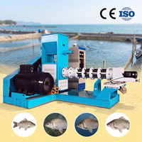 Machine à granulés d'aliments électriques TRQT 2 tonnes/h en acier au carbone, haute productivité, production industrielle de croquettes pour chiens, 380V
