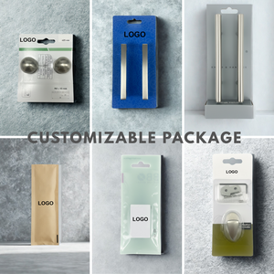 מט שחור מאטי ארון ידיות מטפל סגסוגת אבץ מטבח מגירת שידה מכשיר יהירות מושך עבור חדר שינה שימוש במפעל דקורטיבי - Product Image 4