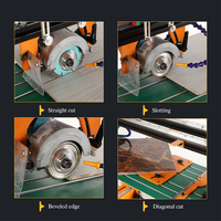 Hongyi Machine de découpe au jet d'eau pour carreaux de céramique Machine de découpe au jet d'eau pour granit en pierre et marbre avec système de contrôle CNC