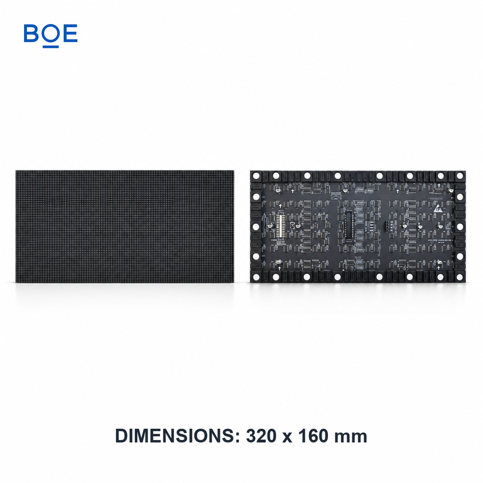 Screen Led Hall BOE BTX018 Indoor P1.8 Flexible LED Display Module 800nits 13-Bit 5000: ...
