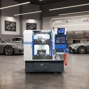 Machine de réparation de jantes en alliage d'aluminium verticale DCM35P-MAX pour usinage diamanté – Idéale pour les entreprises de réparation de jantes - Product Image 1