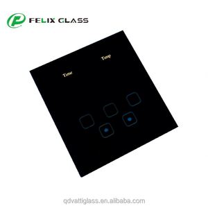 High Quality Custom Silk Screen Print Digital Printing Glass Silk Screen Printing Tempering Glass for <b>Smart</b> Lock Panrl - Product Image 1