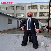 Figurines gonflables de haute qualité, hommes gonflables géants pour la publicité