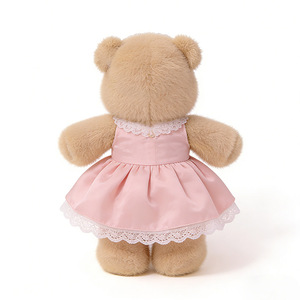Ours en peluche moelleux avec jupe, ours en peluche marron personnalisé, jouet en peluche à personnaliser avec bandeau - Product Image 4