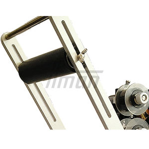 Machine d'étiquetage semi-automatique pour bouteilles et canettes rondes avec moteur et PLC, emballage métal/verre 650*300*550mm - Product Image 6