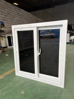 Ventanas Corredizas de PVC con Doble Acristalamiento, Tintadas, Resistentes al Viento y a Impactos de Huracanes