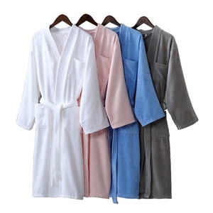 Peignoir de bain confortable en coton pour hommes, matière solide, de haute qualité, à la mode, personnalisé, 100%, nouvelle collection - Product Image 1
