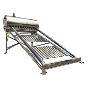 Chauffe-eau solaire à tubes sous vide non pressurisés en <span class=keywords><strong>acier</strong></span> inoxydable <span class=keywords><strong>sans</strong></span> <span class=keywords><strong>soudure</strong></span> 120L, système d'eau chaude, cadre en U, soudage à l'arc, logo personnalisé - Product Image 5