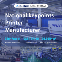 Impresora DTF LC-C606 con 6 cabezales de impresión Epson I3200-A1, impresora directa a película de alta velocidad de 30 m²/h para impresión de camisetas y ropa