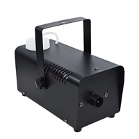 Machine à fumée miniature en métal Siterui SFX 400W avec télécommande pour utilisation sur scène et en soirée - Alimentation AC