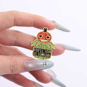 Sobre o Jardim Parede Esmalte Pin Animação Dos Desenhos Animados Tema Metal Brooch Lapel Badge Jóias Presente Atacado - Product Image 4