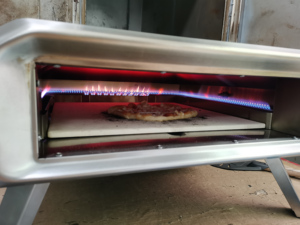 Pizza King 16-inch draagbare gaspizzaoven, makkelijk schoon te maken, commerciële BBQ-<span class=keywords><strong>grill</strong></span>, steakoven - Product Image 5