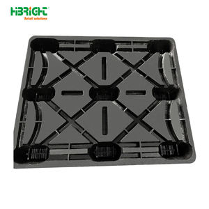 Palette logistique en fibre de bambou écologique et durable, style euro, simple face, en plastique, pour entrepôt, à prix abordable - Product Image 4