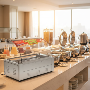 Machine à saucisses électrique en acier inoxydable Luxurg Chef Prosentials avec nettoyage facile - Product Image 2