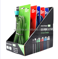 10FT Type C Cordon De Charge USB 3M Nylon Tressé USB Date Câble Mobile Téléphone Chargeur Cordon