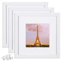 Amazon vendita calda 4x4 6x6 8x8 10x10 12x12 cornici per foto quadrate cornici per foto popolari con Pad